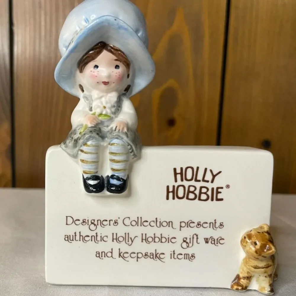 Holly Hobbie ceramic display sign (1973)